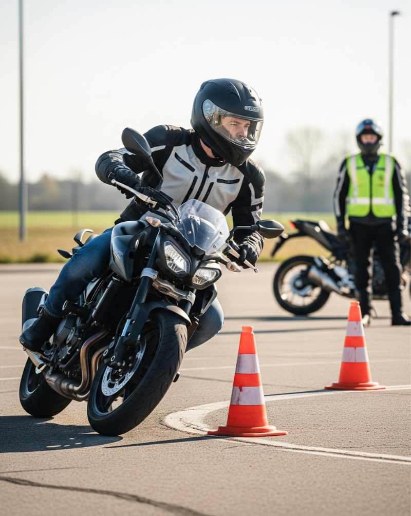 Ride Craft Rider Training BHST Basic Handling Skills Test